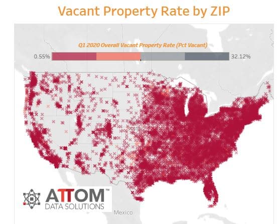 Vacant “Zombie” Foreclosures Increase to 3.1 Percent Nationwide