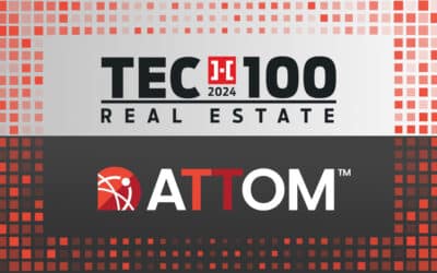 ATTOM Selected by HousingWire as 2024 Tech100 Real Estate Honoree