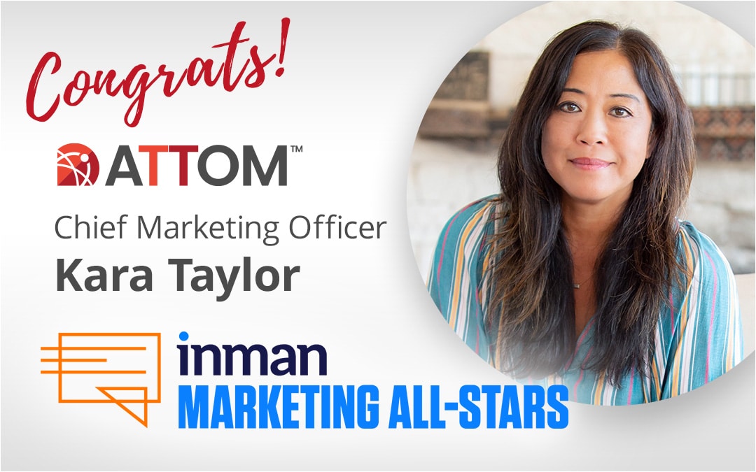 ATTOM CMO Kara Taylor Inman Marketing All Star 2024