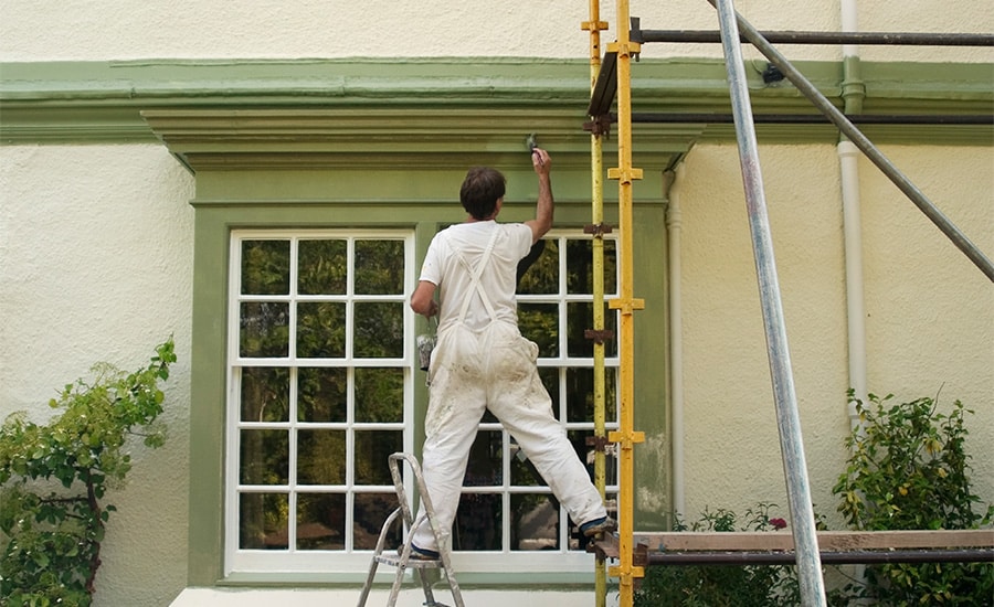 Painter Painting House