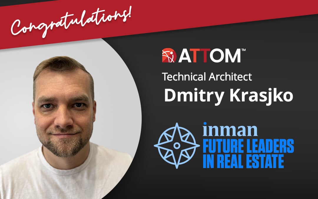 Inman Names ATTOM Technical Architect Dmitry Krasjko a 2025 Future Leader in Real Estate