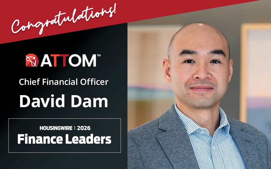 HousingWire Selects ATTOM Chief Financial Officer David Dam as a 2026 Finance Leader
