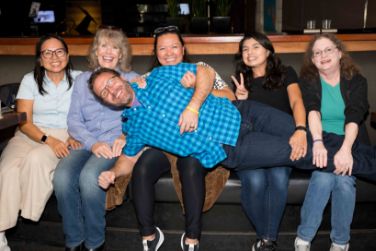 ATTOM Team posing for a fun photo
